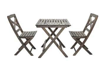 Edilma Klaffebord 65 cm - Grå - Hagemøbler & utemiljø - Hagebord - Cafébord