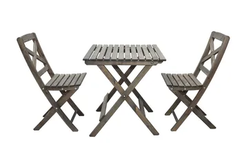 Edilma Klaffebord 65 cm - Grå - Hagemøbler & utemiljø - Hagebord - Cafébord