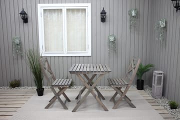 Edilma Klaffebord 65 cm - Grå - Hagemøbler & utemiljø - Hagebord - Cafébord