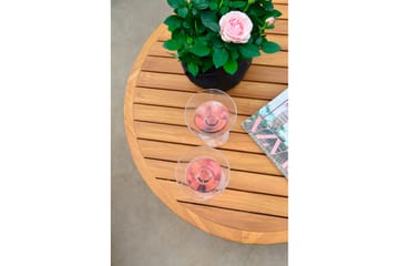 Himmelsnäs Bord 80 cm Brun - Hillerstorp - Hagemøbler & utemiljø - Hagebord - Cafébord