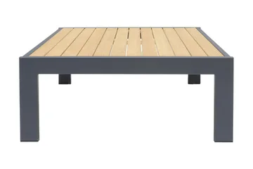 Palau Cafébord 103 cm - Tre/Grå - Hagemøbler & utemiljø - Hagebord - Cafébord