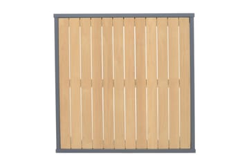 Palau Cafébord 103 cm - Tre/Grå - Hagemøbler & utemiljø - Hagebord - Cafébord