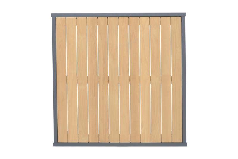 Palau Cafébord 103 cm - Tre/Grå - Hagemøbler & utemiljø - Hagebord - Cafébord