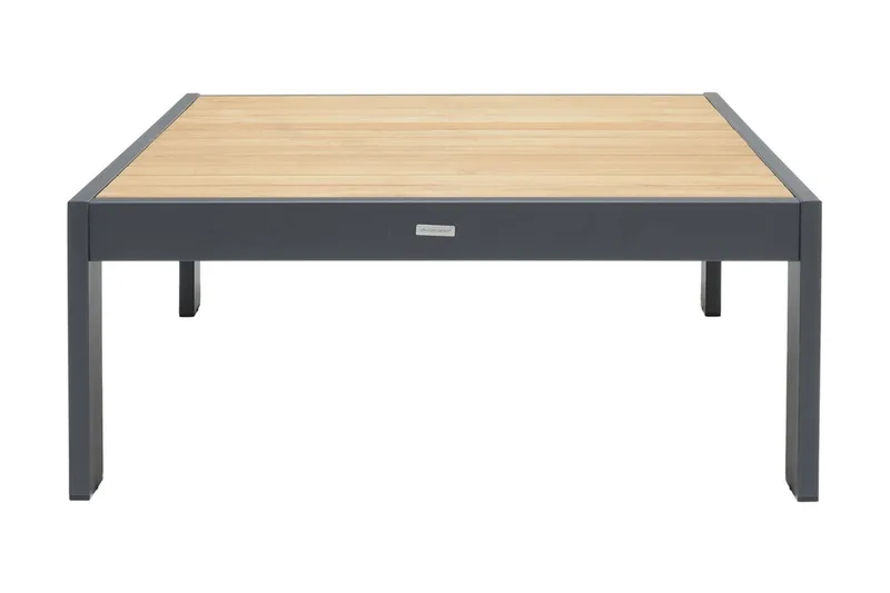 Palau Cafébord 103 cm - Tre/Grå - Hagemøbler & utemiljø - Hagebord - Cafébord