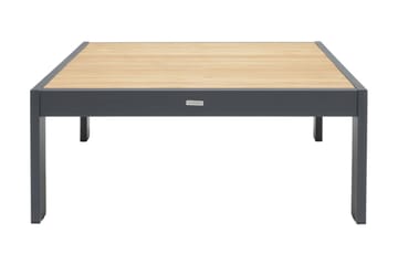 Palau Cafébord 103 cm - Tre/Grå - Hagemøbler & utemiljø - Hagebord - Cafébord