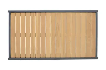 Palau Cafébord 143 cm - Tre/Grå - Hagemøbler & utemiljø - Hagebord - Cafébord