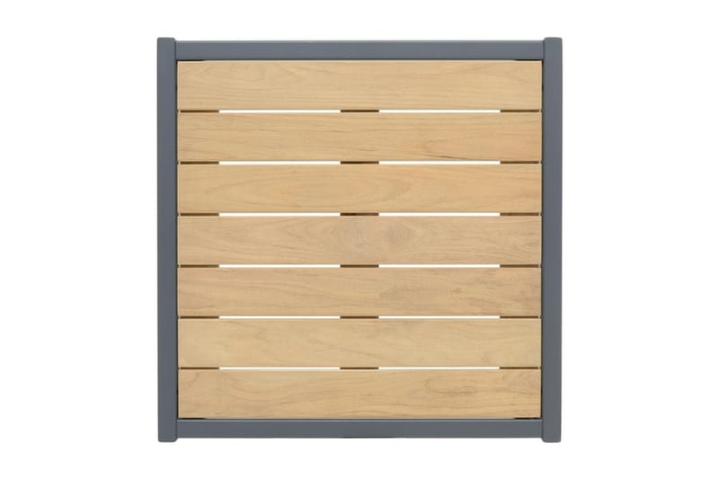 Palau Cafébord 63 cm - Tre/Grå - Hagemøbler & utemiljø - Hagebord - Cafébord