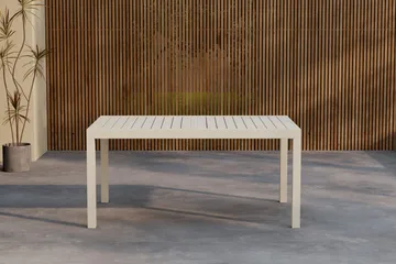 Capo Spisebord Utendørs 100x160 cm - Beige - Hagemøbler & utemiljø - Hagebord - Spisebord ute