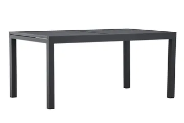 Capo Spisebord Utendørs 100x160 cm - Svart - Hagemøbler & utemiljø - Hagebord - Spisebord ute