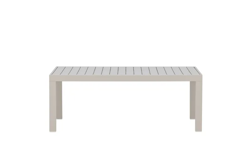 Copacabana sofabord 120 cm utendørs - Beige - Hagemøbler & utemiljø - Hagebord - Loungebord & Sofabord utendørs