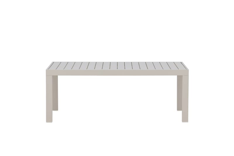 Copacabana sofabord 120 cm utendørs - Beige - Hagemøbler & utemiljø - Hagebord - Loungebord & Sofabord utendørs