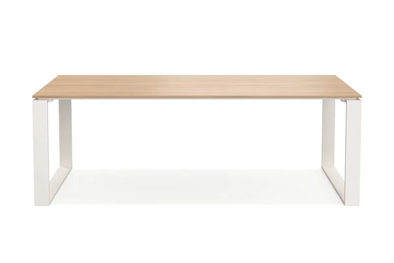 Devon Spisebord Utendørs 210x100 cm Rektangulært, Beige/Teak