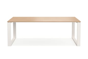 Devon Spisebord Utendørs 210x100 cm Rektangulært - Beige/Teak - Hagemøbler & utemiljø - Hagebord - Spisebord ute