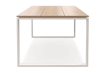 Devon Spisebord Utendørs 210x100 cm Rektangulært - Beige/Teak - Hagemøbler & utemiljø - Hagebord - Spisebord ute