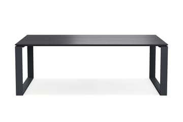 Devon Spisebord Utendørs 210x100 cm Rektangulært - Svart - Hagemøbler & utemiljø - Hagebord - Spisebord ute