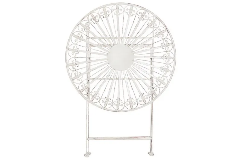 Dursley Cafébord 45 cm Rund - Hvit - Hagemøbler & utemiljø - Hagebord - Cafébord