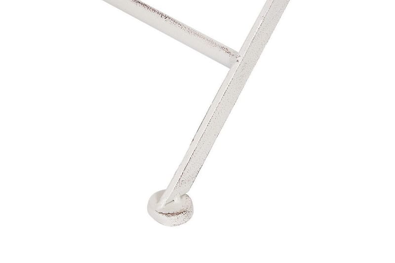 Dursley Cafébord 45 cm Rund - Hvit - Hagemøbler & utemiljø - Hagebord - Cafébord