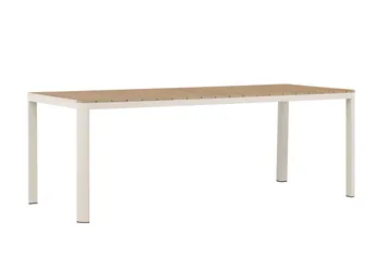 Etna Spisebord Utendørs 90x210 cm - Beige - Hagemøbler & utemiljø - Hagebord - Spisebord ute