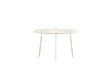 Giardini rundt spisebord 120 cm utendørs - Beige - Hagemøbler & utemiljø - Hagebord - Spisebord ute