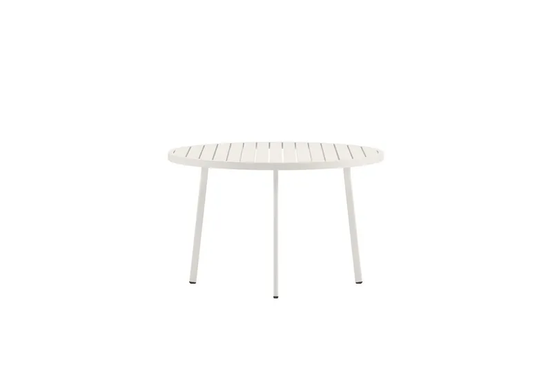 Giardini rundt spisebord 120 cm utendørs - Beige - Hagemøbler & utemiljø - Hagebord - Spisebord ute