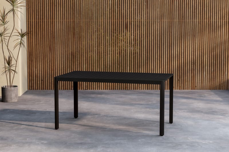 Giardini Spisebord Utendørs 85x150 cm - Svart - Hagemøbler & utemiljø - Hagebord - Spisebord ute