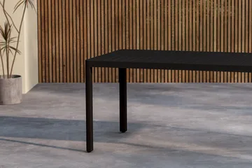 Giardini Spisebord Utendørs 85x150 cm - Svart - Hagemøbler & utemiljø - Hagebord - Spisebord ute