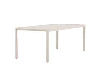 Giardini Spisebord Utendørs 90x200 cm - Beige - Hagemøbler & utemiljø - Hagebord - Spisebord ute