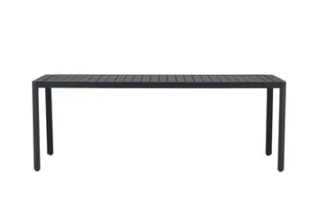 Giardini Spisebord Utendørs 90x200 cm - Svart - Hagemøbler & utemiljø - Hagebord - Spisebord ute