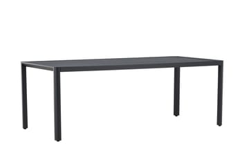 Giardini Spisebord Utendørs 90x200 cm - Svart - Hagemøbler & utemiljø - Hagebord - Spisebord ute