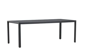 Giardini Spisebord Utendørs 90x200 cm - Svart - Hagemøbler & utemiljø - Hagebord - Spisebord ute