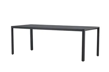 Giardini Spisebord Utendørs 90x200 cm - Svart - Hagemøbler & utemiljø - Hagebord - Spisebord ute