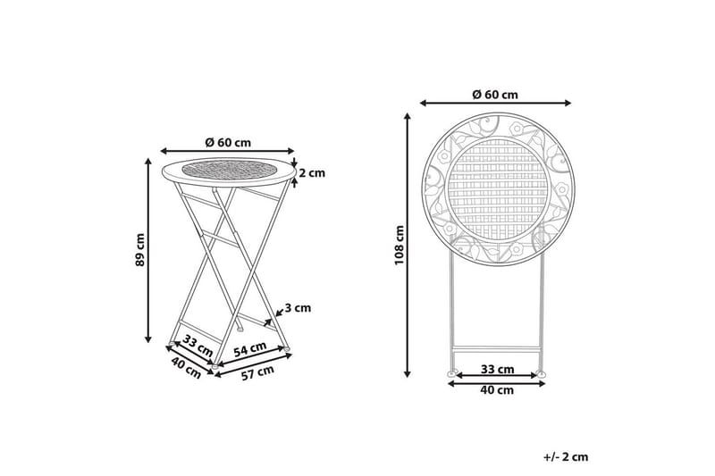 Hagebarbord Bivio - Hagemøbler & utemiljø - Hagebord - Barbord utendørs