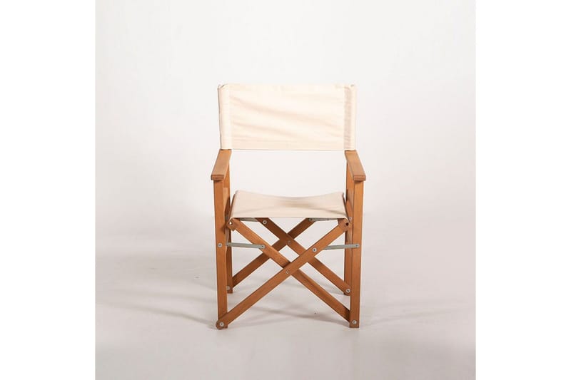 Hagebord- og stolsett (3 deler) Rathore Krem - Cremehvit - Hagemøbler & utemiljø - Hagegruppe - Cafemøbler & cafesett