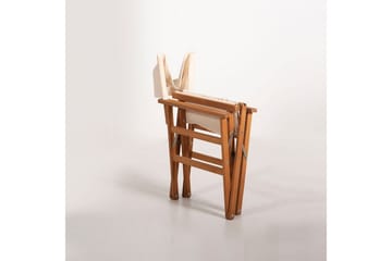 Hagebord- og stolsett (3 deler) Rathore Krem - Cremehvit - Hagemøbler & utemiljø - Hagegruppe - Cafemøbler & cafesett