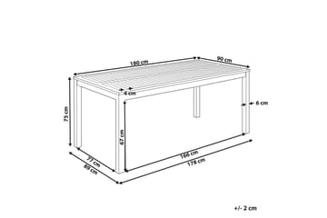 Hagebord Ombriano - Hagemøbler & utemiljø - Hagebord - Spisebord ute