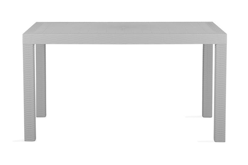 Hagebord Valderamo 140x80 cm - Grå - Spisebord ute