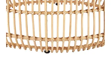 Hartnoy Sidebord 85 cm Rund - Beige/Naturlig - Hagemøbler & utemiljø - Hagebord - Sidebord utendørs