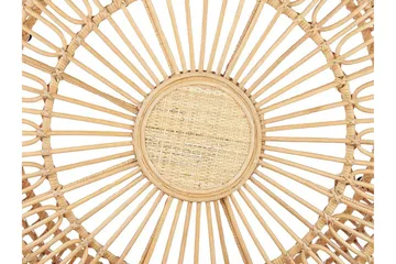 Hartnoy Sidebord 85 cm Rund - Beige/Naturlig - Hagemøbler & utemiljø - Hagebord - Sidebord utendørs