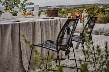 Hillerstorp Borgdala utebord 220/340 x 107 x H75,5 cm - Grå - Hagemøbler & utemiljø - Hagebord - Spisebord ute