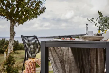 Hillerstorp Borgdala utebord 220/340 x 107 x H75,5 cm - Grå - Hagemøbler & utemiljø - Hagebord - Spisebord ute