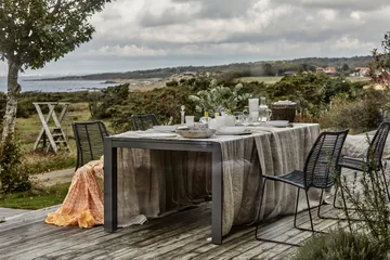 Hillerstorp Borgdala utebord 220/340 x 107 x H75,5 cm - Grå - Hagemøbler & utemiljø - Hagebord - Spisebord ute