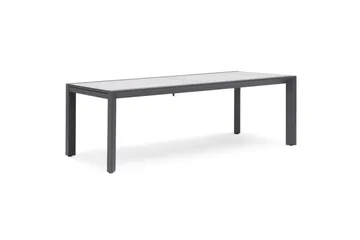 Hillerstorp Borgdala utebord 220/340 x 107 x H75,5 cm - Grå - Hagemøbler & utemiljø - Hagebord - Spisebord ute
