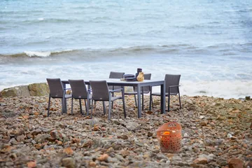 Hillerstorp Borgdala utebord 220/340 x 107 x H75,5 cm - Grå - Hagemøbler & utemiljø - Hagebord - Spisebord ute