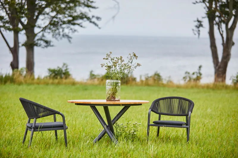 Hillerstorp Ekeryd utebord Ø110 cm - Hagemøbler & utemiljø - Hagebord - Spisebord ute