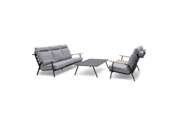 Hillerstorp Kungshult utebord 81 x 140 cm grå - Hagemøbler & utemiljø - Hagebord - Sidebord utendørs