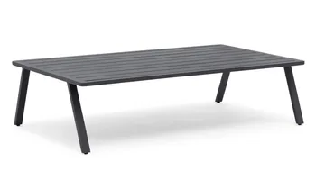 Hillerstorp Kungshult utebord 81 x 140 cm grå - Hagemøbler & utemiljø - Hagebord - Sidebord utendørs