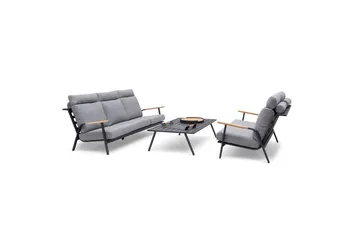 Hillerstorp Kungshult utebord 81 x 140 cm grå - Hagemøbler & utemiljø - Hagebord - Sidebord utendørs