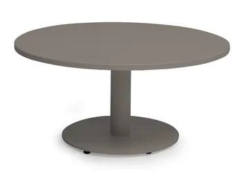 Hillerstorp Näsby sofabord utendørs Ø80 cm sand - Sand - Hagemøbler & utemiljø - Hagebord - Loungebord & Sofabord utendørs