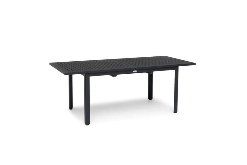 Hillerstorp Nydala utebord 96 x 200/280 cm svart, Svart