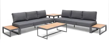 Hillerstorp Oxelunda sidebord utendørs høyt - Grå - Hagemøbler & utemiljø - Hagebord - Sidebord utendørs
